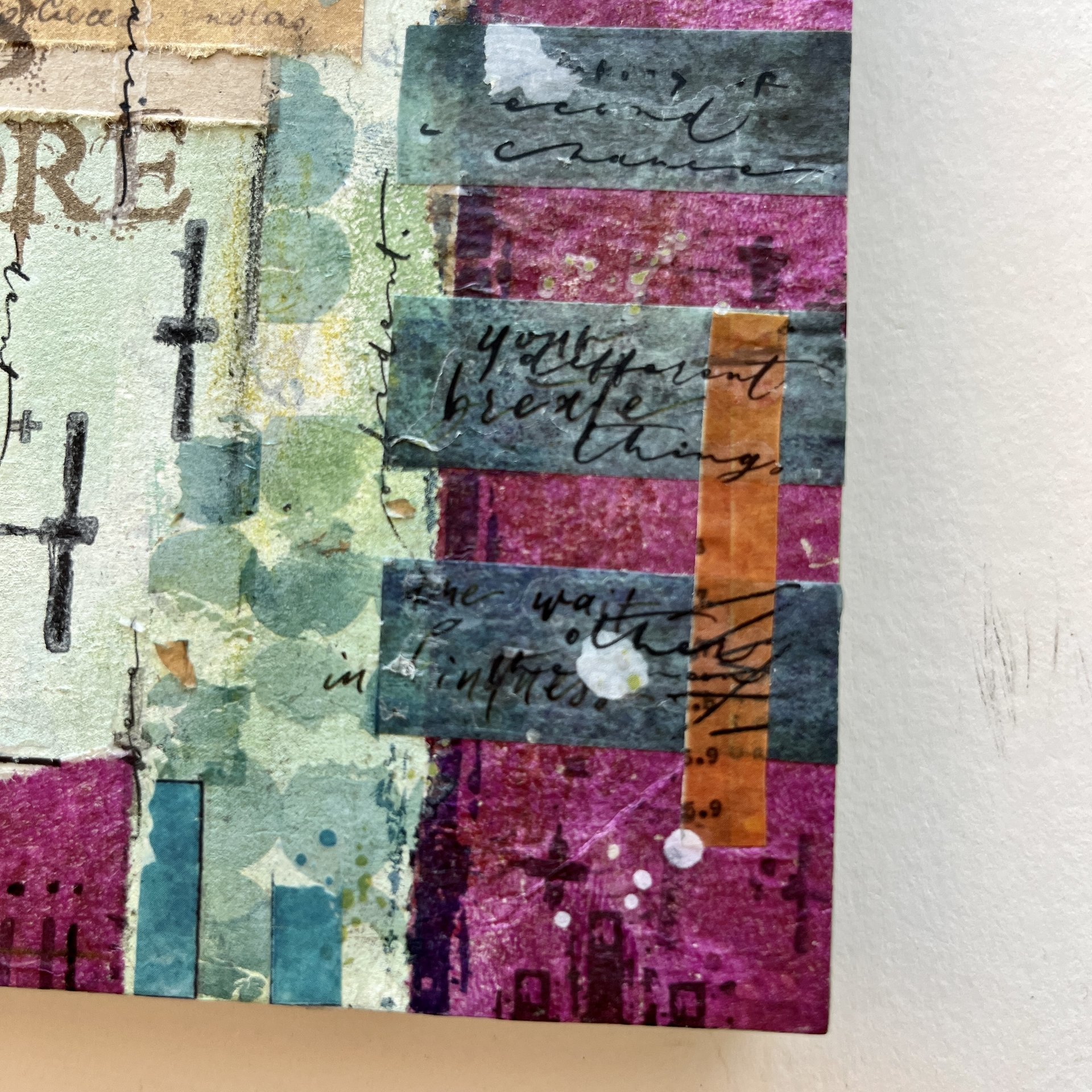 More is More: Original Mixed Media Art