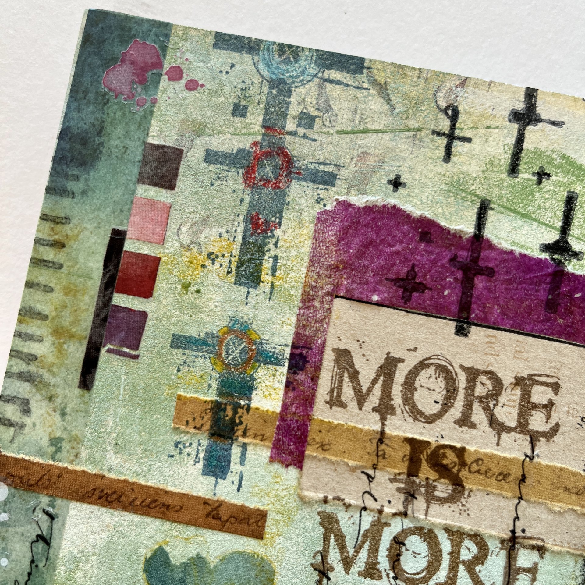 More is More: Original Mixed Media Art
