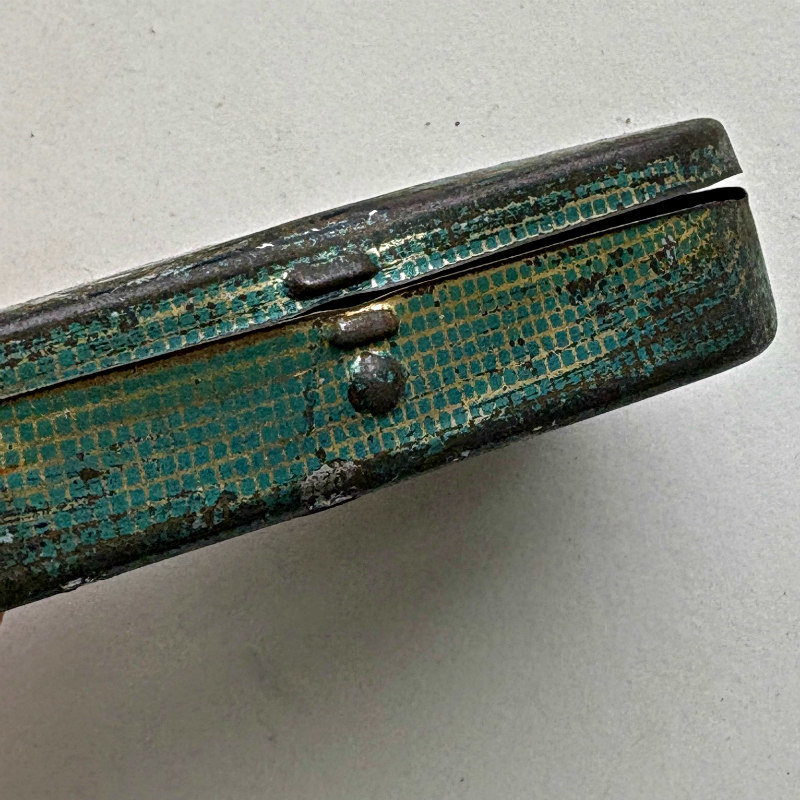 SOLD: Vintage Tin: Mrs. McGregor's Nail Box