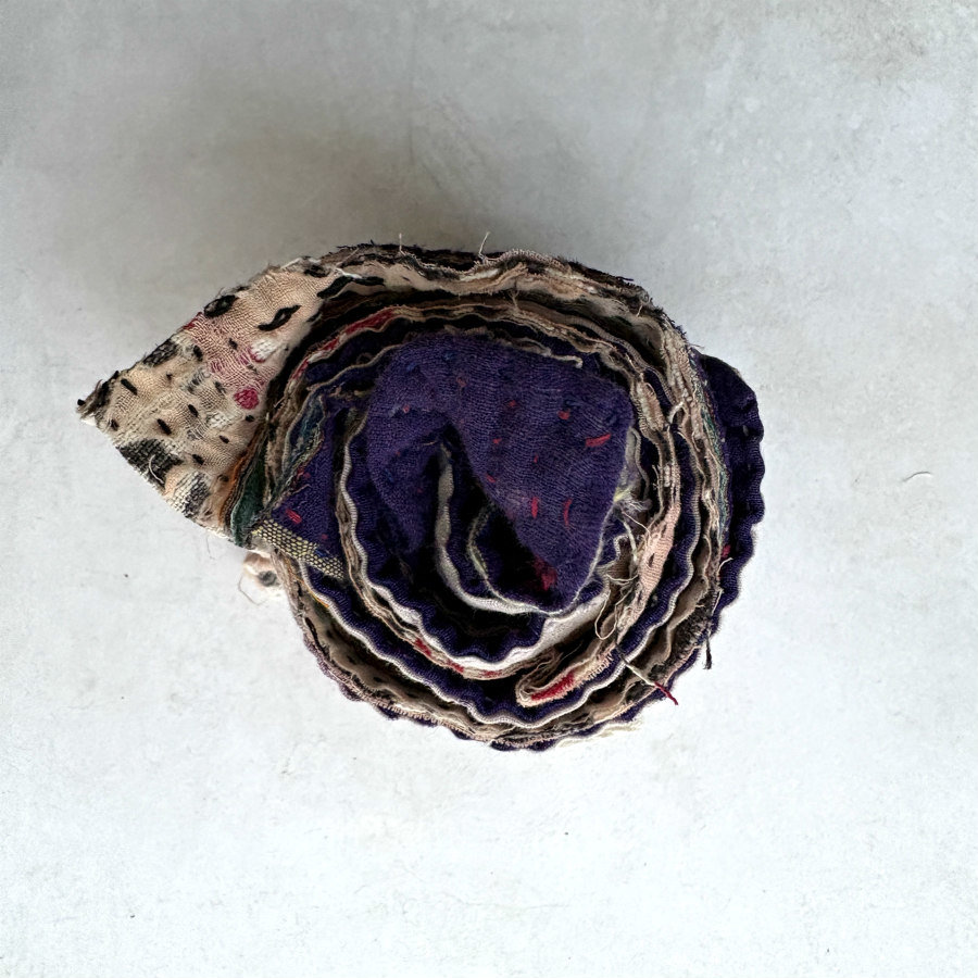 Kantha Stitch Scrap Roll