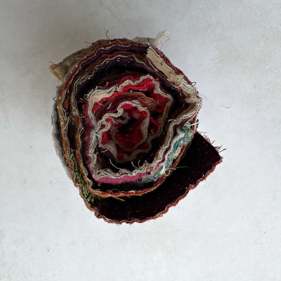 Kantha Stitch Scrap Roll