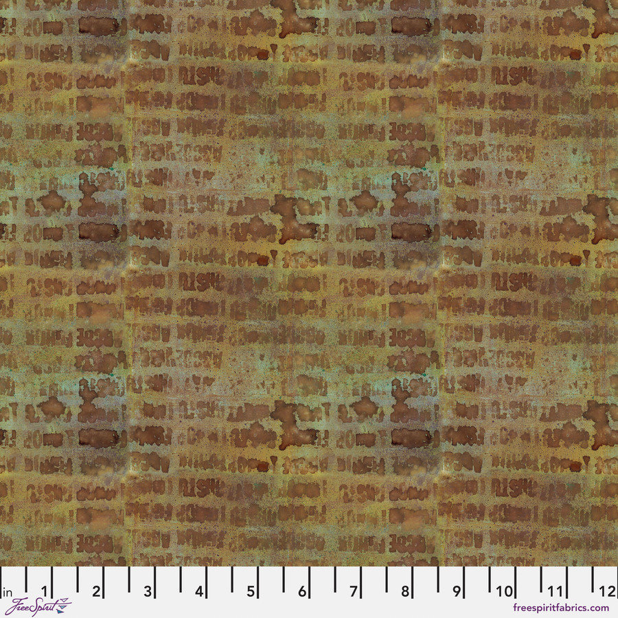 FreeSpirit On Your Mark Fabric 1/2 Yard Cut: Alphabet City