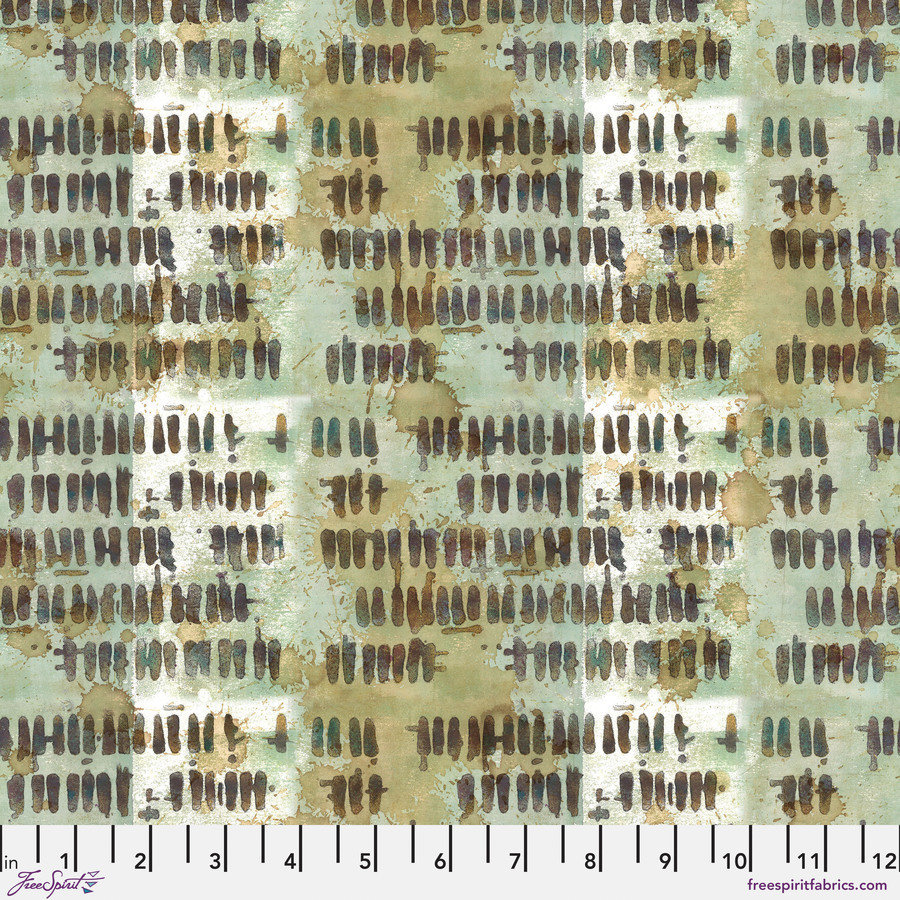 FreeSpirit On Your Mark Fabric 1 Yard Cut: Finish Line