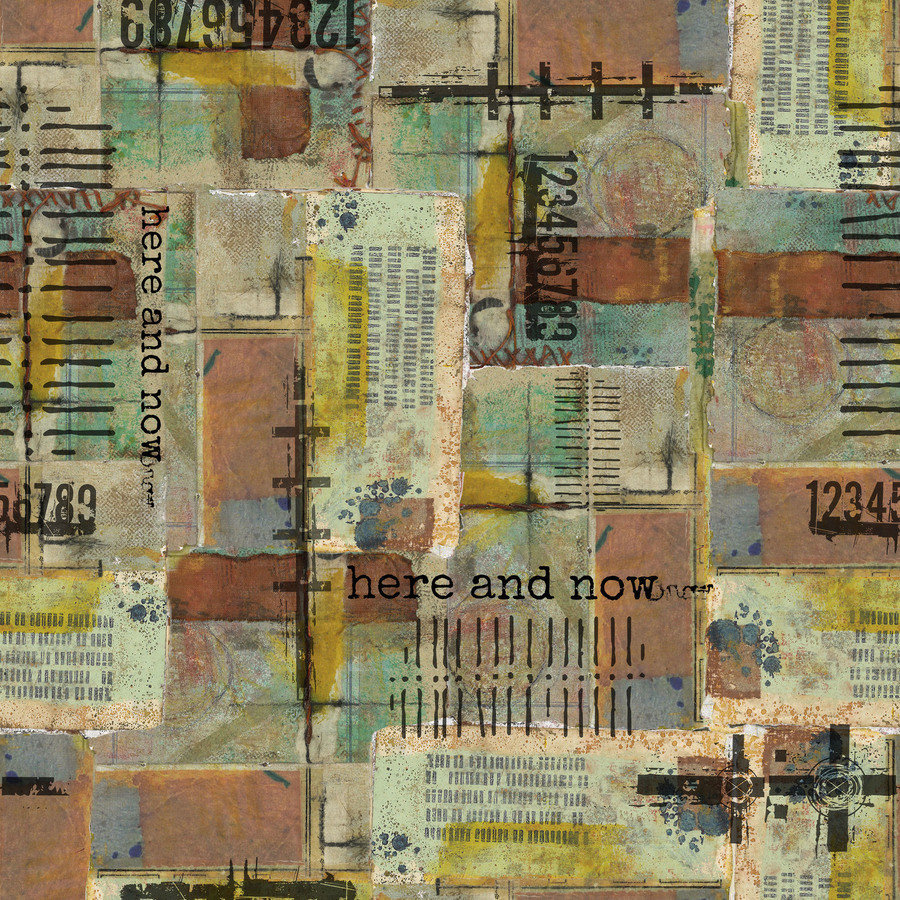 FreeSpirit On Your Mark Fabric 1/2 Yard Cut: Here and Now