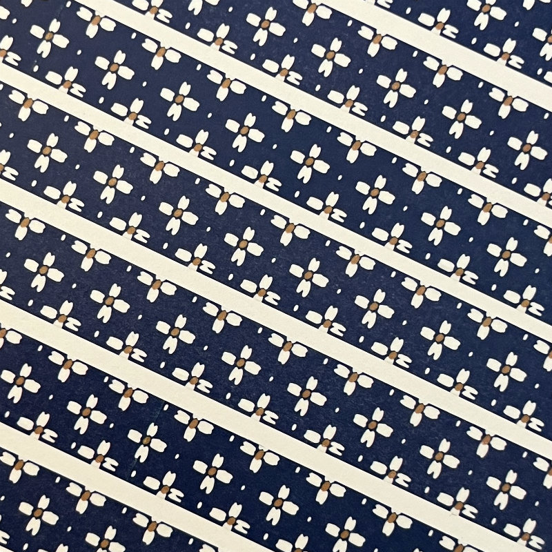 Otto Finn Washi Tape: White Flowers