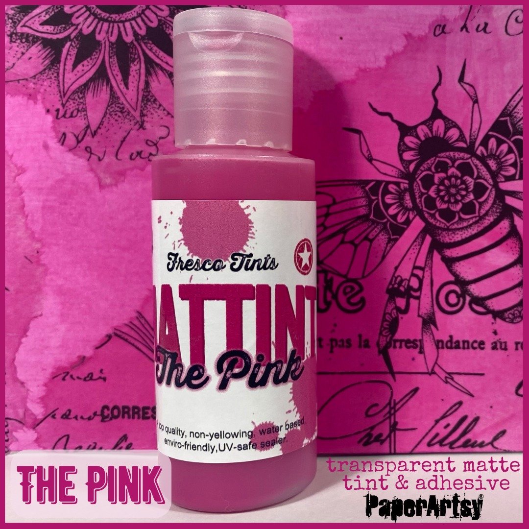 PaperArtsy Mattint: The Pink