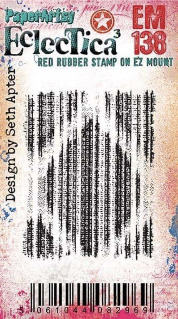 PaperArtsy Mini 138 Cling Rubber Stamp