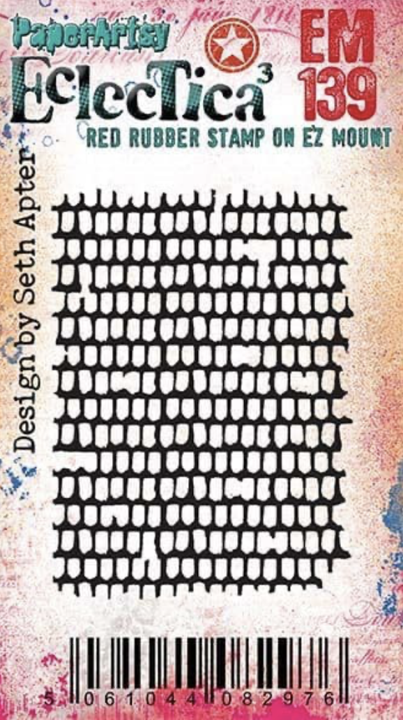 PaperArtsy Mini 139 Cling Rubber Stamp