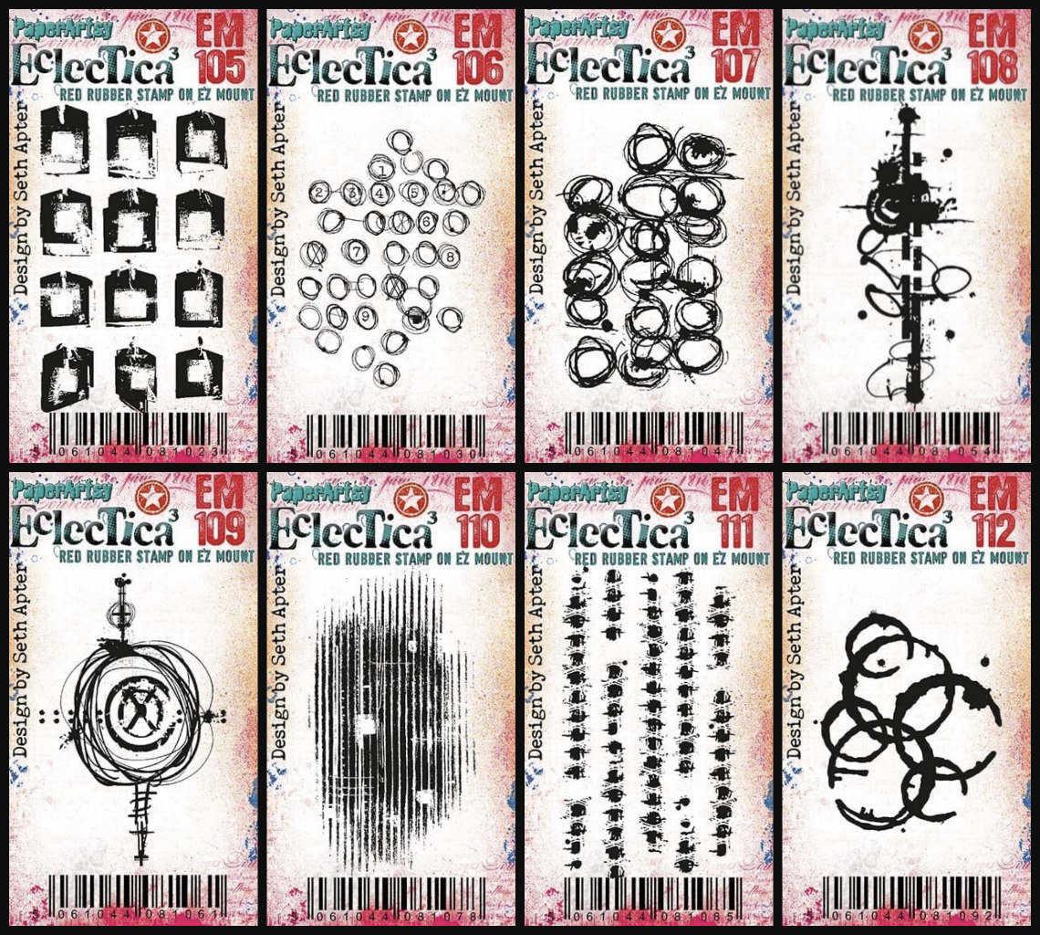 PaperArtsy Mini Stamps: Set #7