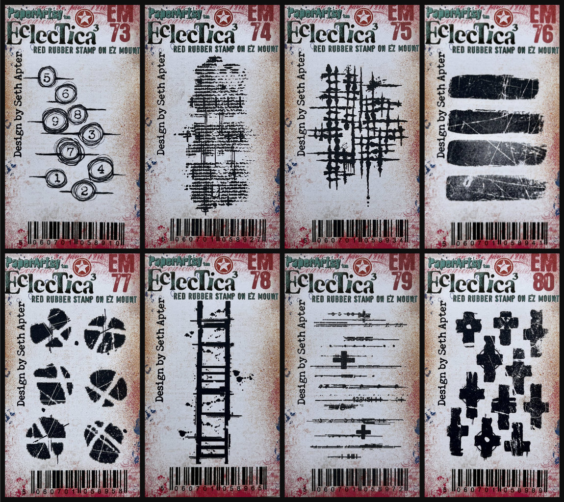 PaperArtsy Mini Stamps: Full Set 5