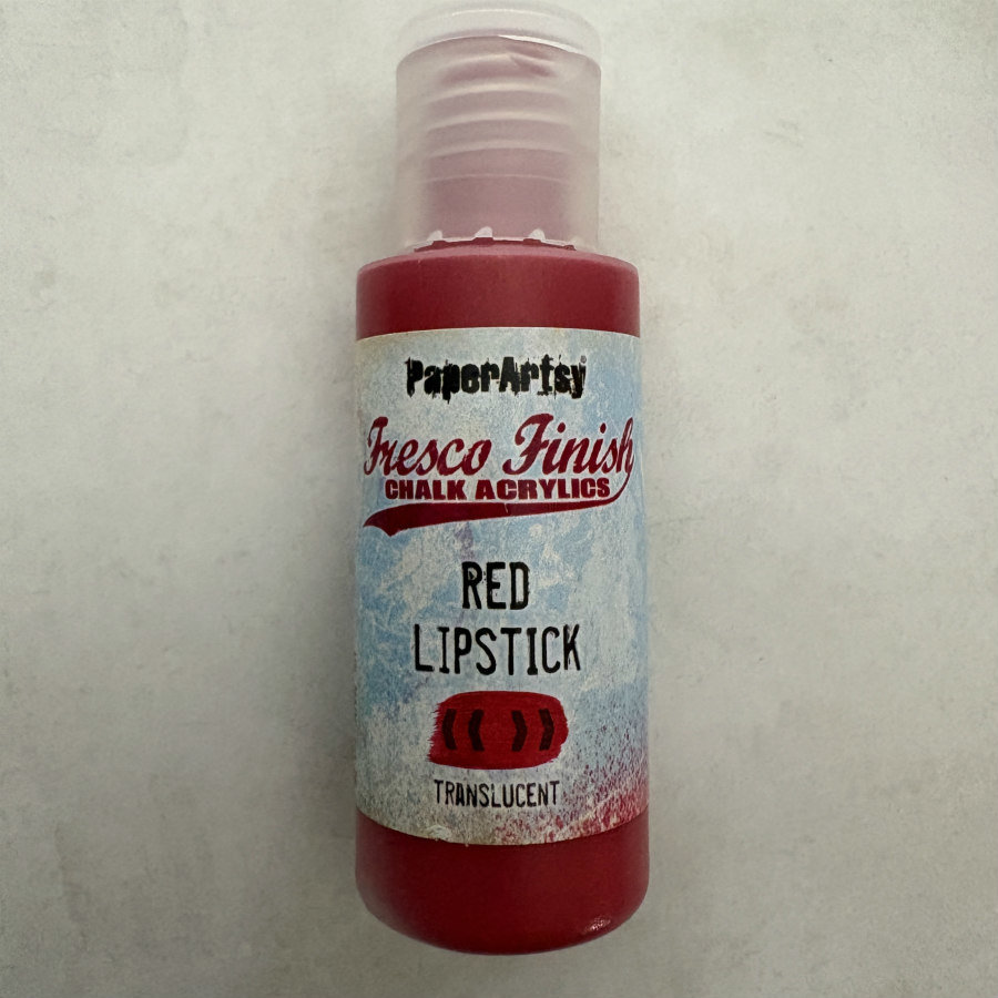 PaperArtsy Paint: Red Lipstick