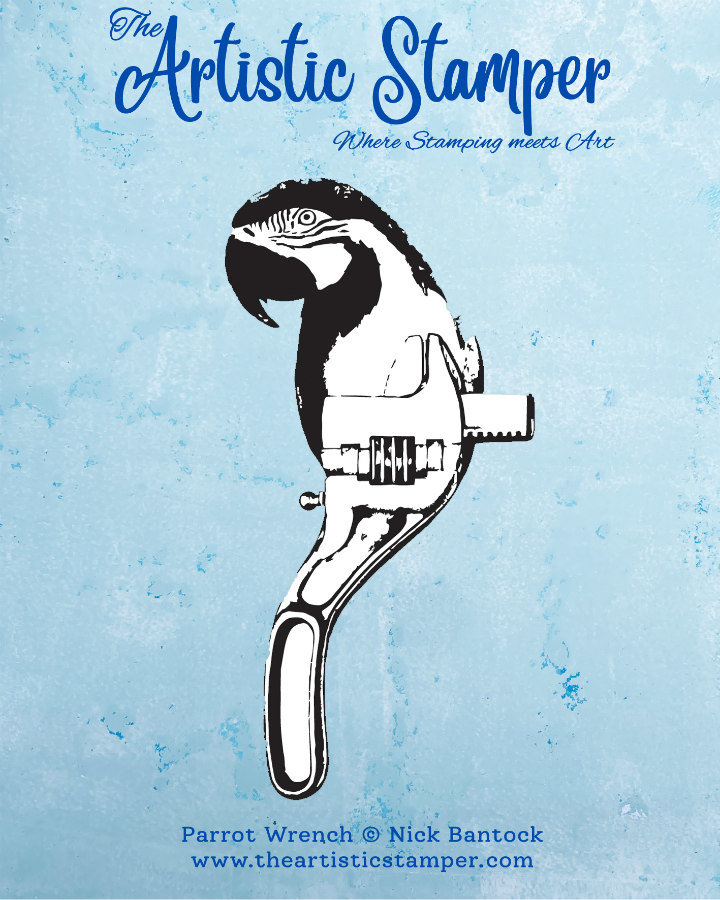 Nick Bantock Cling Rubber Stamp Set: Collection 6