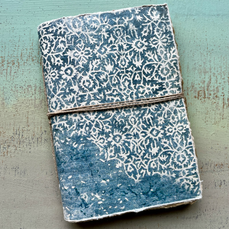 Indigo Scroll Journal