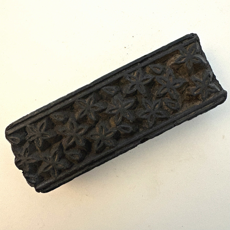 SOLD: Vintage Print Block: Medium #2