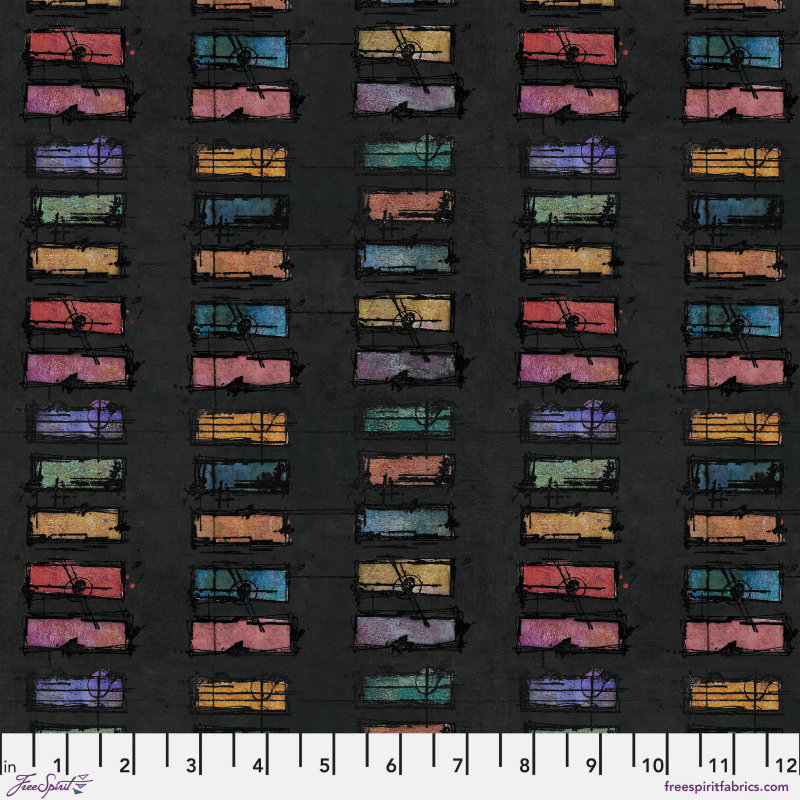 FreeSpirit Live Out Loud Fabric 1/2 Yard Cut: Color Chips