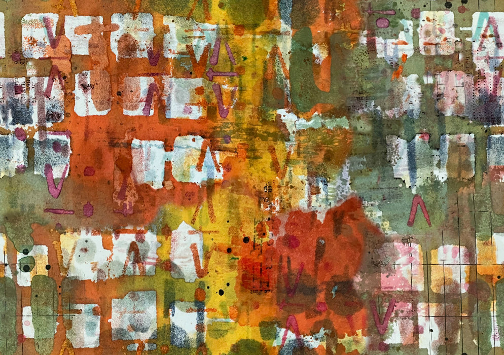 FreeSpirit Live Out Loud Fabric 1/2 Yard Cut: Summer Splash