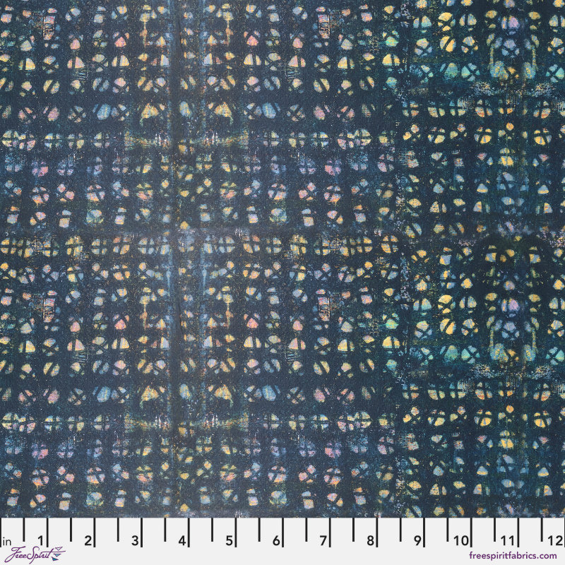 FreeSpirit Live Out Loud Fabric 1/2 Yard Cut: Whirl