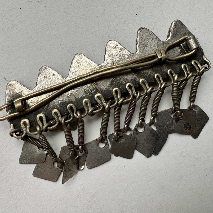 SOLD: Afghan Kuchi Clasp Pin 