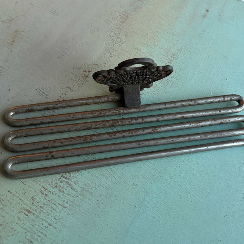 SOLD: Vintage Suit Pant Metal Hanger