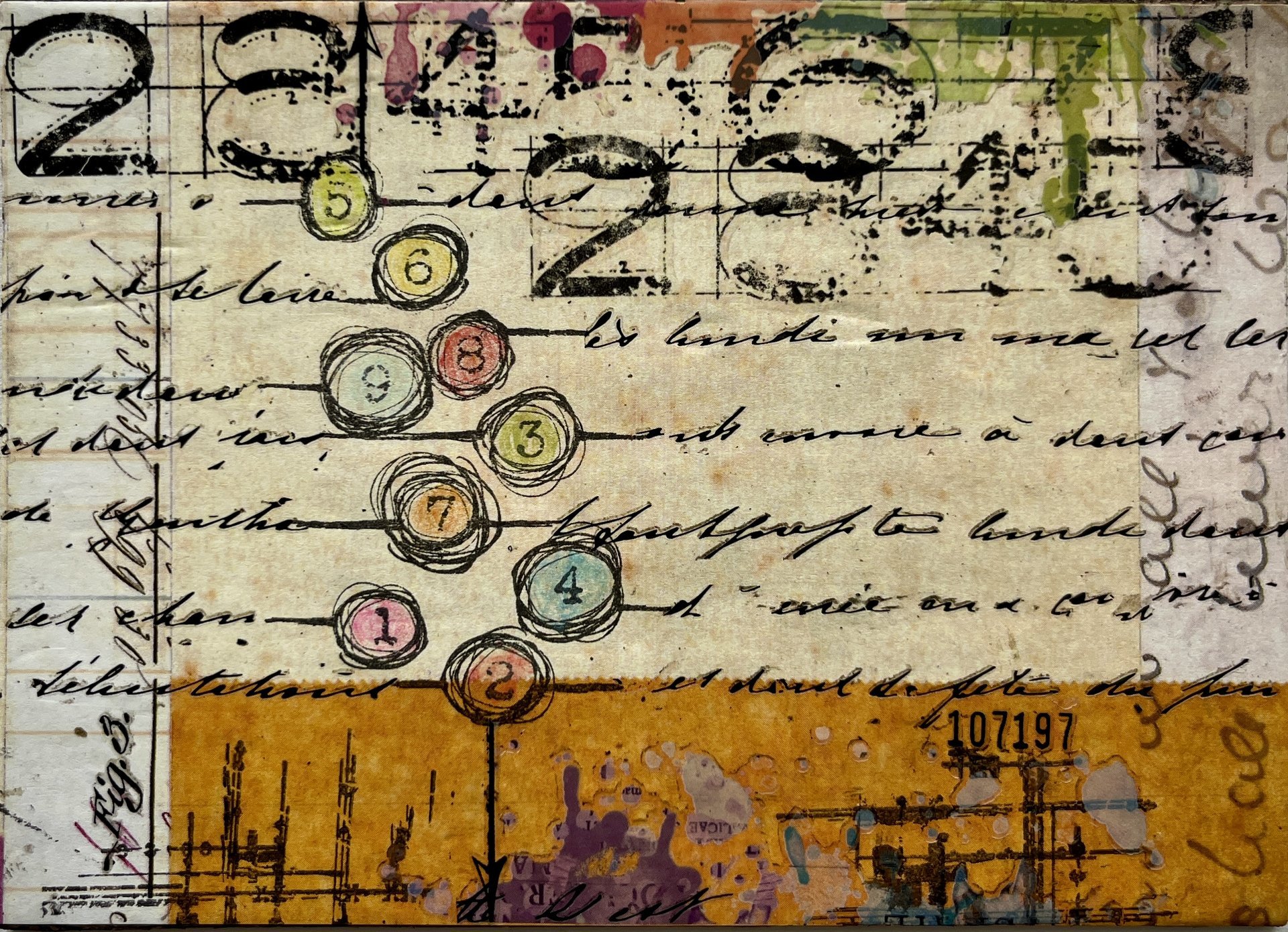 Make it Count: Original Mixed Media Art