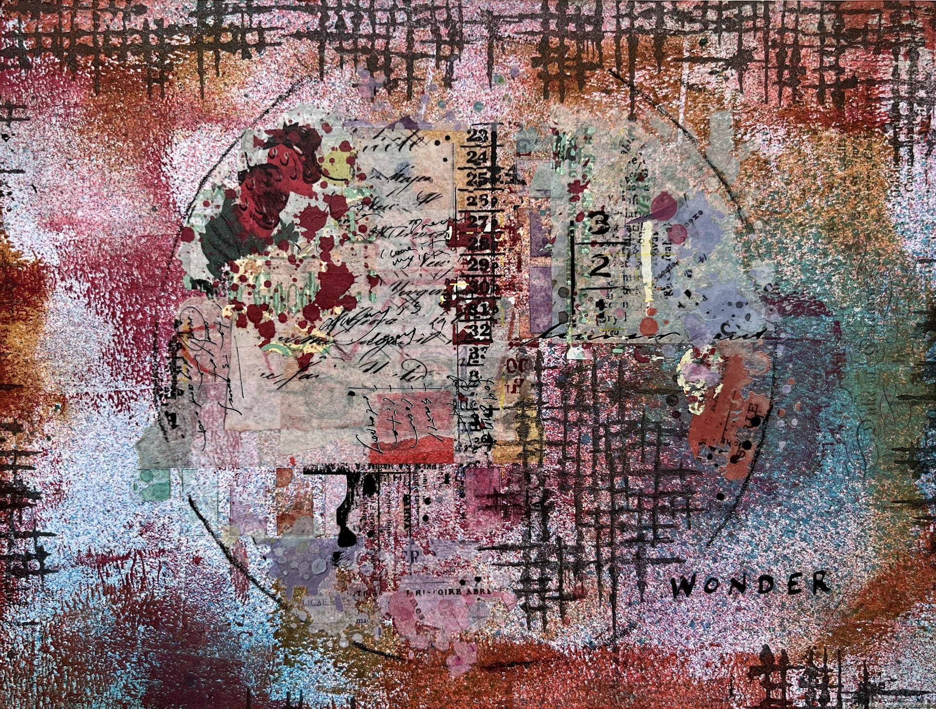 World of Wonder: Original Mixed Media Art