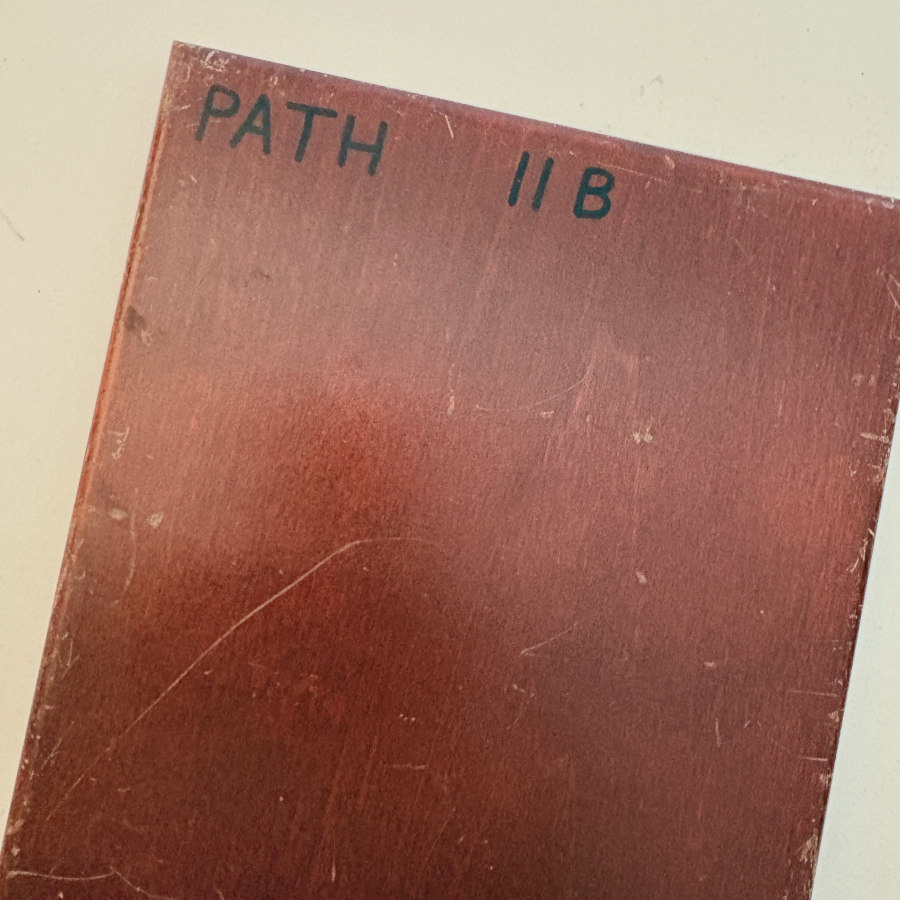 SOLD: Vintage Path Lab Object Tray + Register