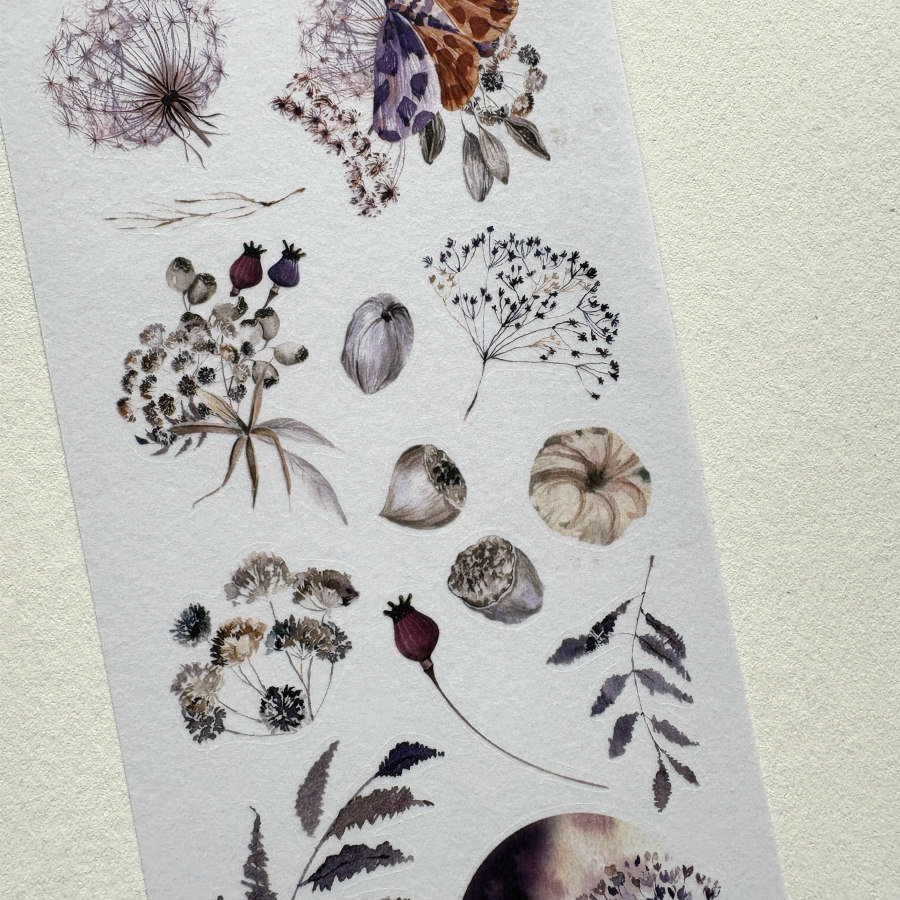 Lauren Phelps Designs Washi Bits: Mystery Night Elements