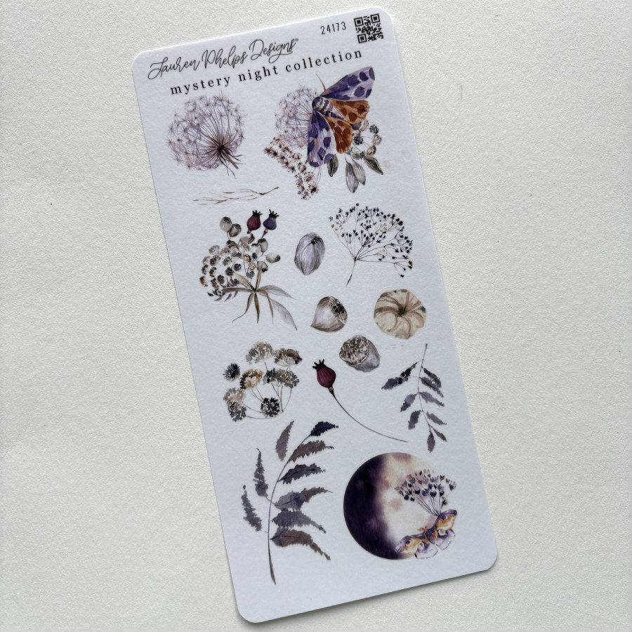 Lauren Phelps Designs Washi Bits: Mystery Night Elements