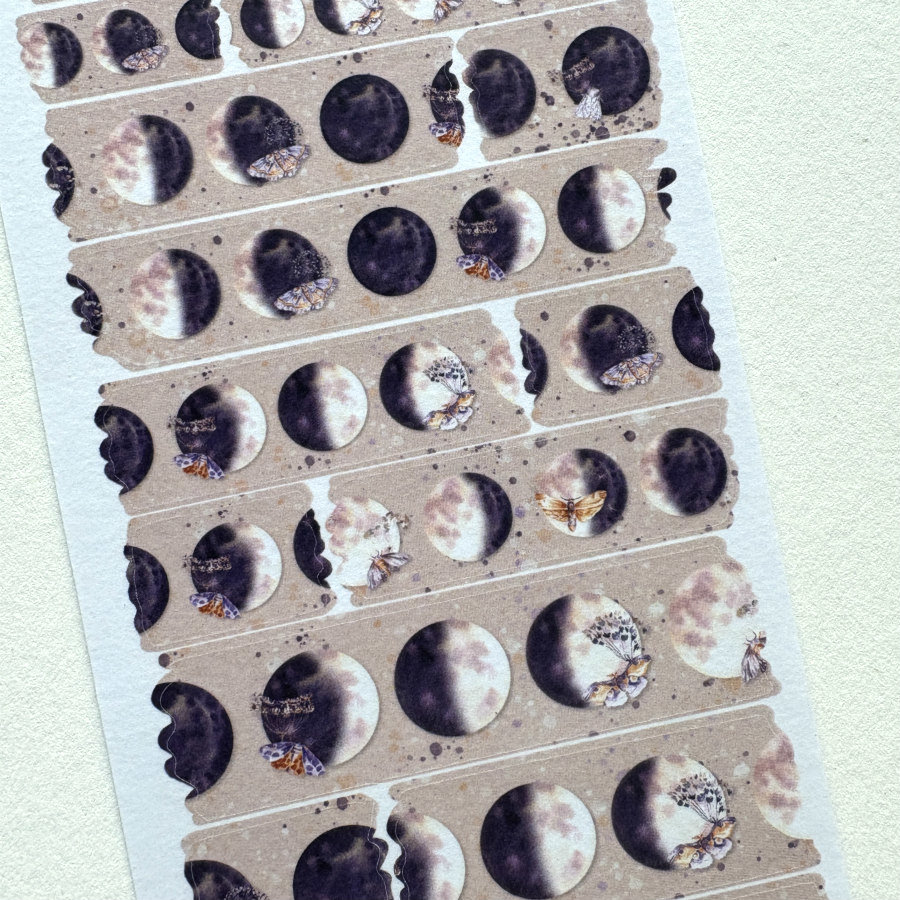 Lauren Phelps Designs Washi Bits: Mystery Night Moon