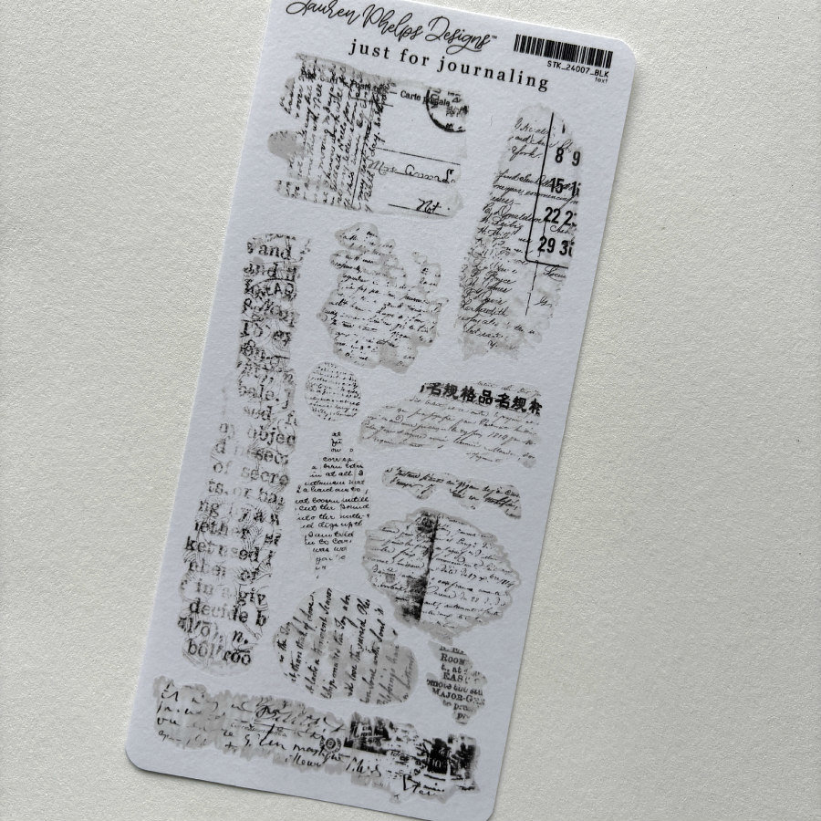 Lauren Phelps Designs Washi Bits: Text Overlays