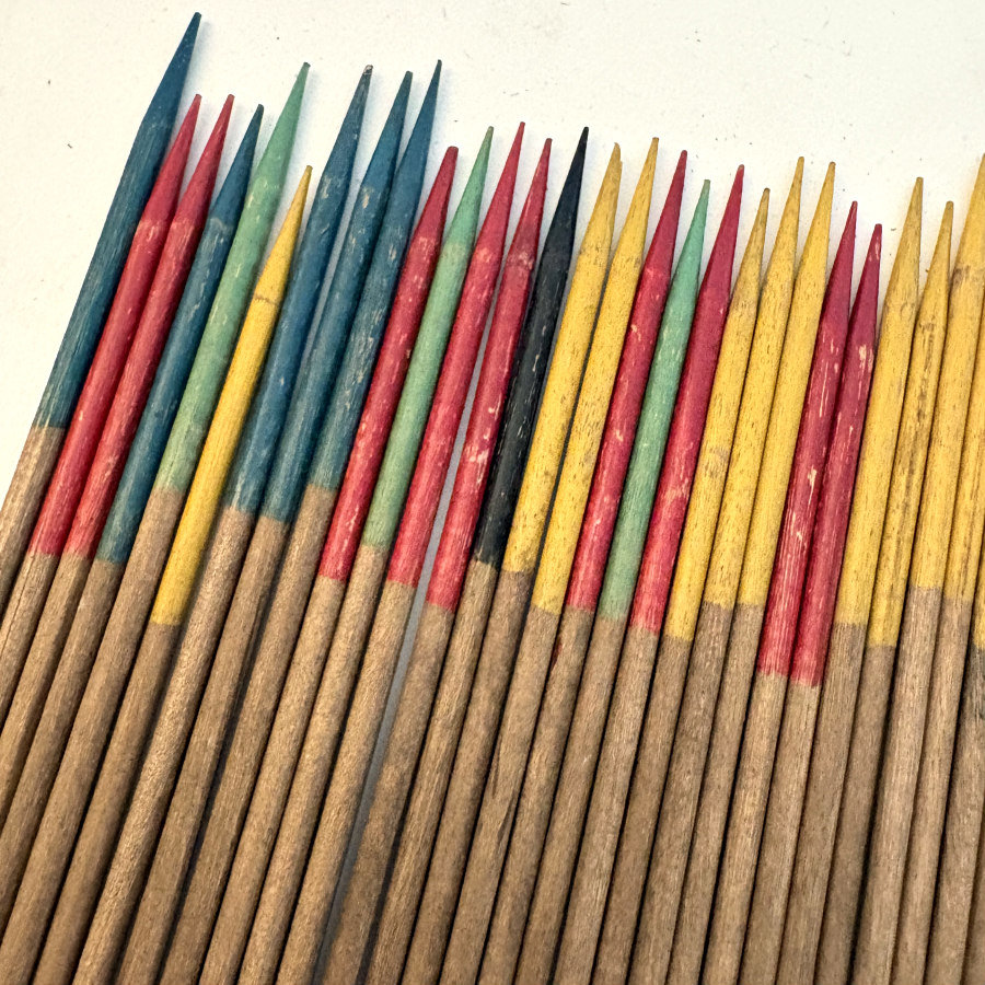 Vintage 1937 Pick up Sticks 