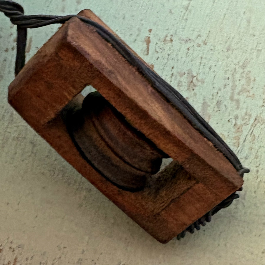 SOLD: Mini Wood Pulley