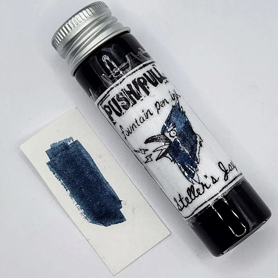 Push/Pull Ink: Steller's Jay