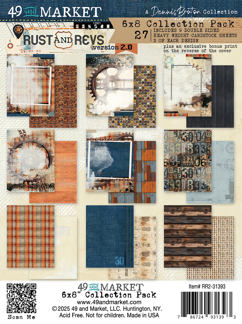 49 and Market Rust and Revs 2.0: Paper Pack