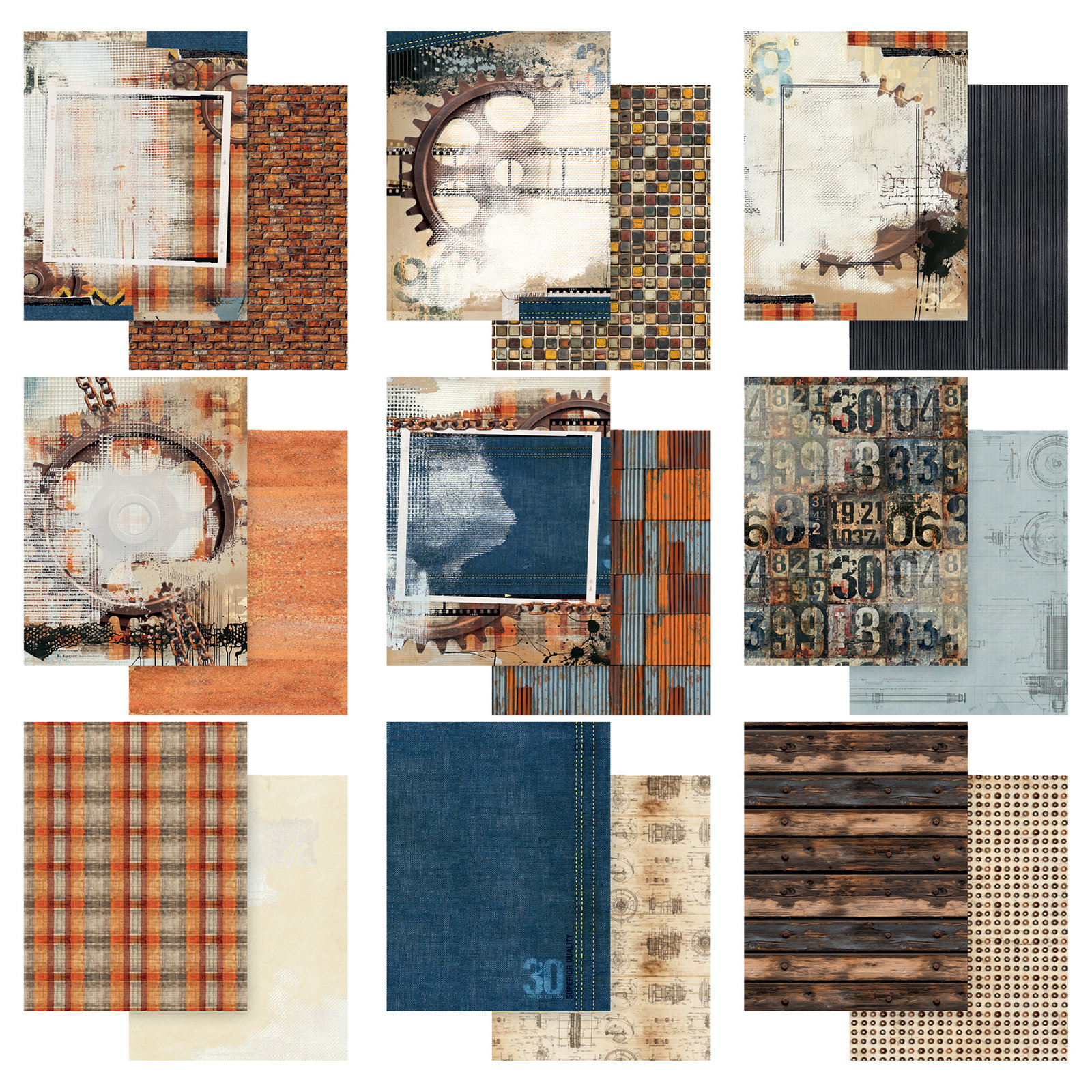 49 and Market Rust and Revs 2.0: Paper Pack