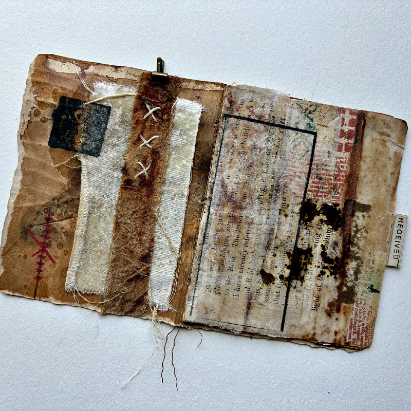 Received: Original Mixed Media Artist Book