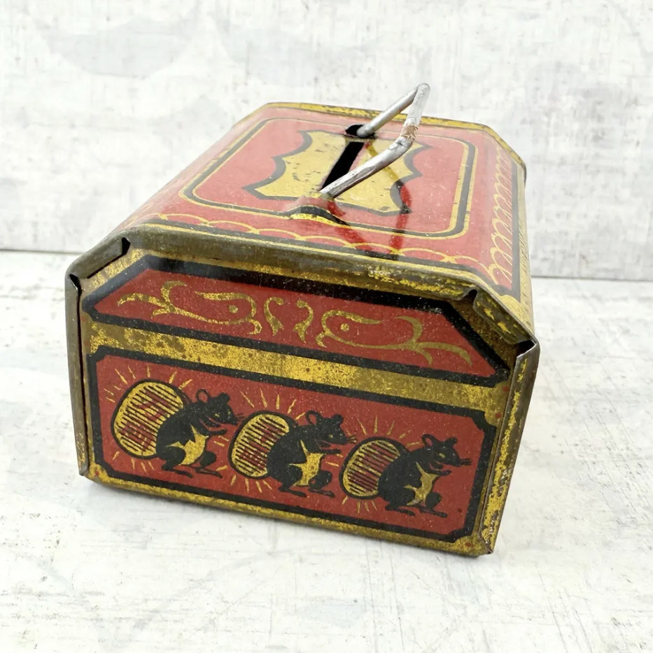 SOLD: Mini Japanese Tin Bank