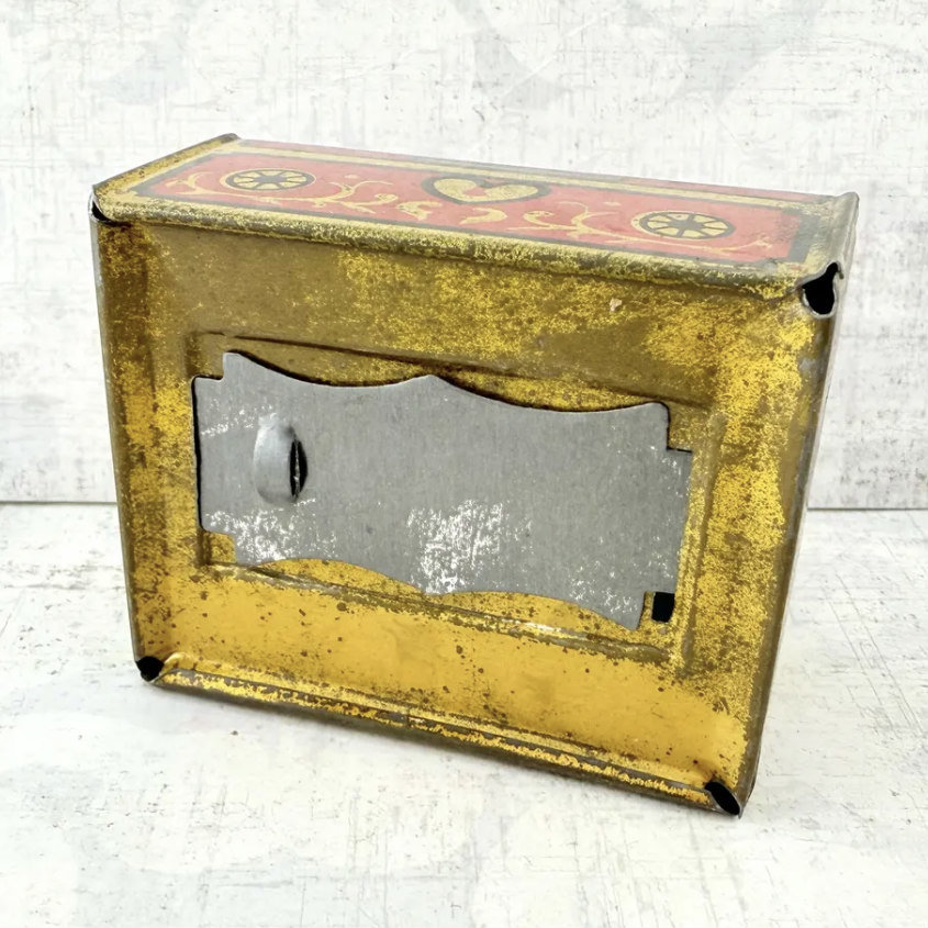 SOLD: Mini Japanese Tin Bank