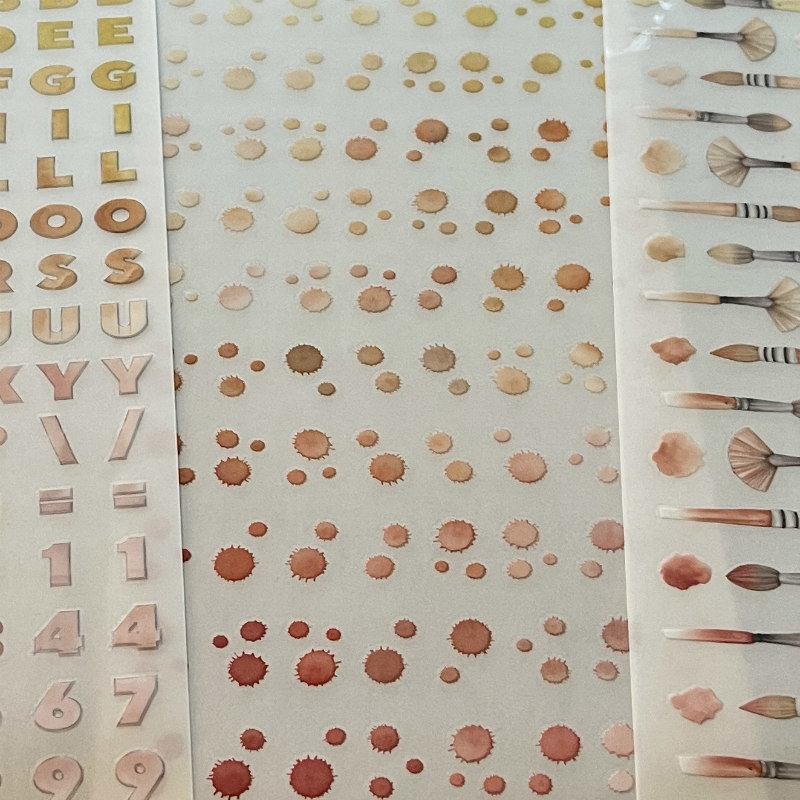 Alexandra Renke Color Magic Rub-Ons: Yellow-Orange-Red
