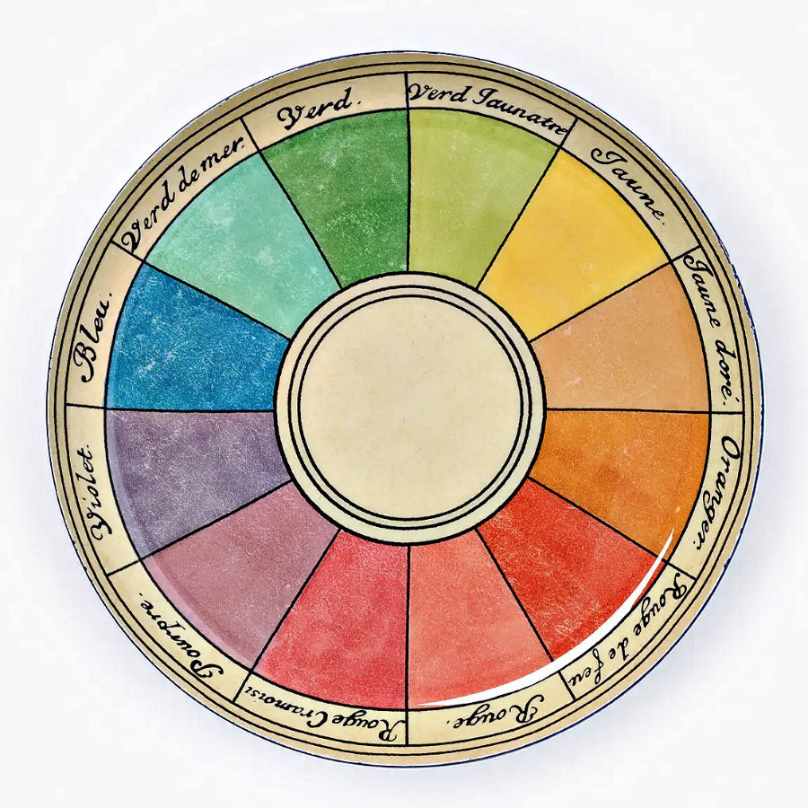 Enamel Artisan Tray: Medium Cercle Chromatique