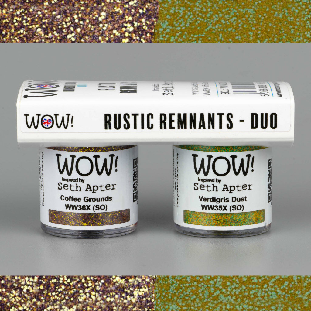 WOW Embossing Powder Duo: Rustic Remnants
