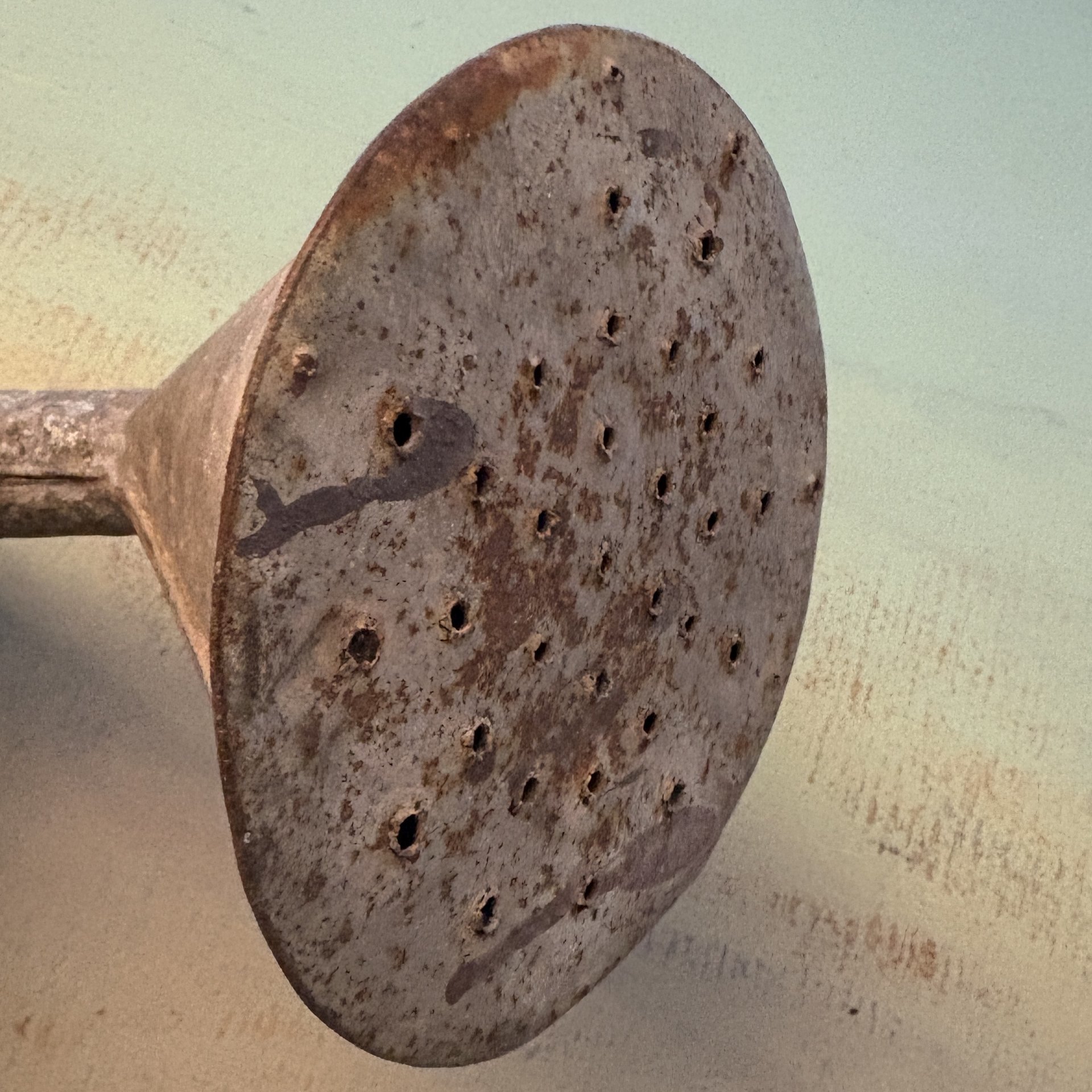 SOLD: Weathered Metal Spout