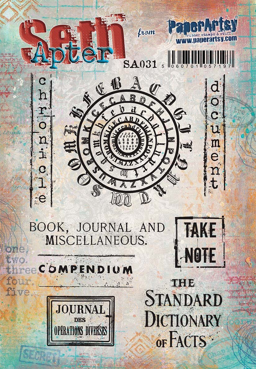 PaperArtsy 31 Cling Rubber Stamp Set