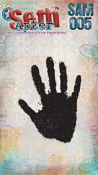 PaperArtsy Mini Cling Rubber Stamp: 005