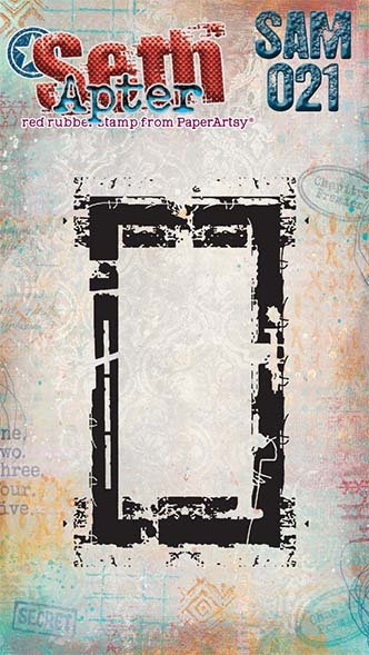 PaperArtsy Mini Cling Rubber Stamp: 021