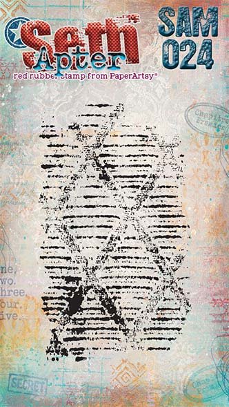 PaperArtsy Mini Cling Rubber Stamp: 024