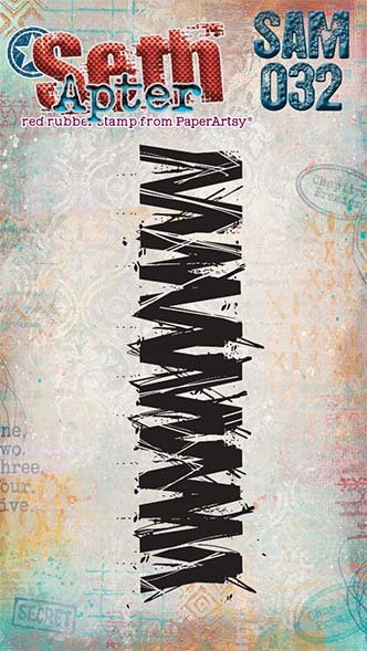 PaperArtsy Mini Cling Rubber Stamp: 032