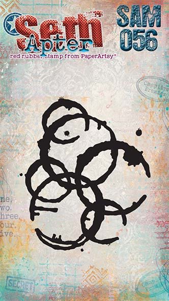 PaperArtsy Mini Cling Rubber Stamp: 056