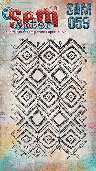 PaperArtsy Mini Cling Rubber Stamp: 059