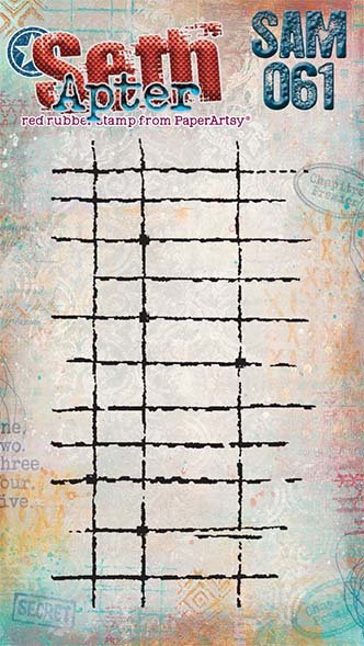 PaperArtsy Mini Cling Rubber Stamp: 061